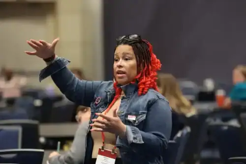 conference women team speaker